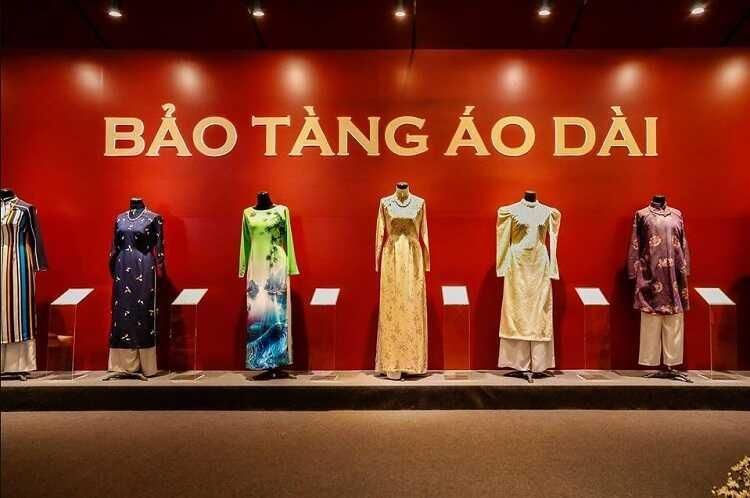 Bảo tàng Áo Dài — không gian trưng bày